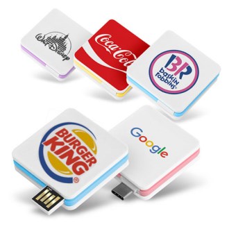 알리오 스핀 스퀘어 USB OTG 메모리 64G